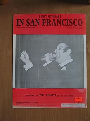 Bild des Verkufers fr I Left My Heart in San Francisco zum Verkauf von EbenezerBooks