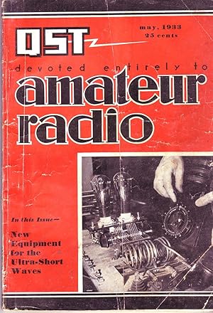 QST, Devoted Entirely to Amateur Radio May 1933