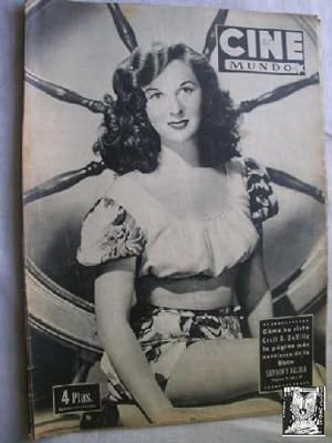 CINE MUNDO. AÑO 1, Nº 25, 6 SEPTIEMBRE 1952. Susan Hayward