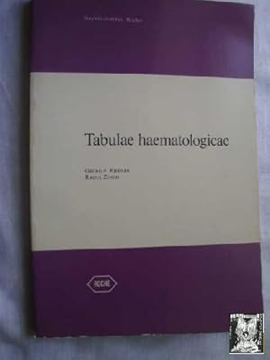 Seller image for TABULAE HAEMATOLOGICAE for sale by Librera Maestro Gozalbo