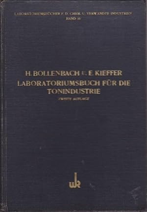 Laboratoriumsbuch für die Tonindustrie.