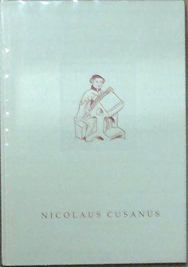 Imagen del vendedor de Das Werk des Nicolaus Cusanus. Eine bibliophile Einfhrung. a la venta por Antiquariat Johann Forster