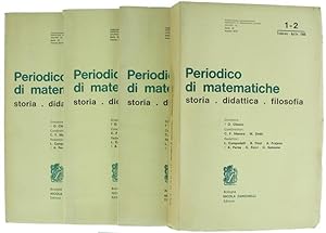 PERIODICO DI MATEMATICHE. Storia, didattica, filosofia. Serie IV - Vol.XLVI - Annata completa 196...