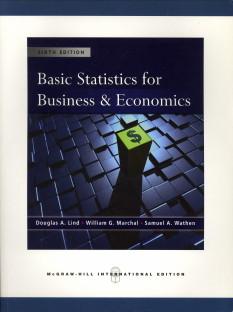 Bild des Verkufers fr Basic statistics for business & economics zum Verkauf von Antiquariaat Parnassos vof