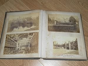 Seller image for An Album with 58 Photographs of London, Paris, Sussex, Danzig, Tunbridge Wells, Biarritz, Fuenterrabia, San Sebastian, Biarritz, High Pyrenees, Genoa, Rome, Pompei, Perugia, Florence 1877- 1886 for sale by Dublin Bookbrowsers