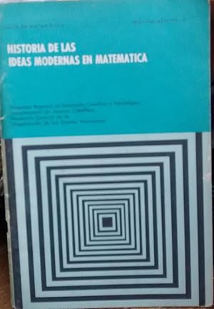 Historia de las ideas modernas en matemática