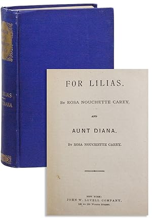 Image du vendeur pour For Lilias [.] and Aunt Diana mis en vente par Lorne Bair Rare Books, ABAA