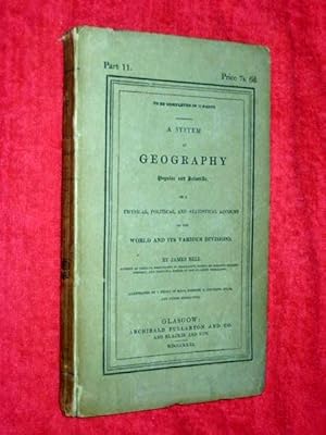 Bild des Verkufers fr A SYSTEM of GEOGRAPHY, Popular and Scientific, or, A Physical, Political and Statistical Account of the World and its Various Divisions. Part 11 of 12 only. (or Pt I of Vol VI). SOUTH AMERICA. WEST INDIA ISLANDS Pt 1) zum Verkauf von Tony Hutchinson