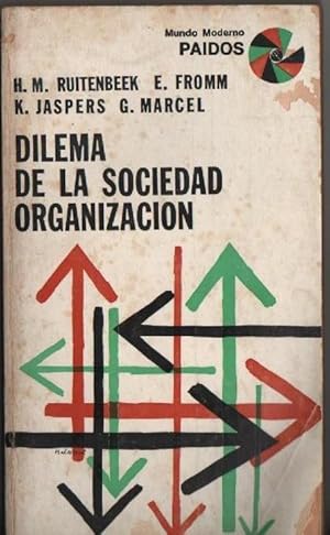 Imagen del vendedor de Dilema De La Sociedad Organizacin a la venta por Librera El Pez Volador