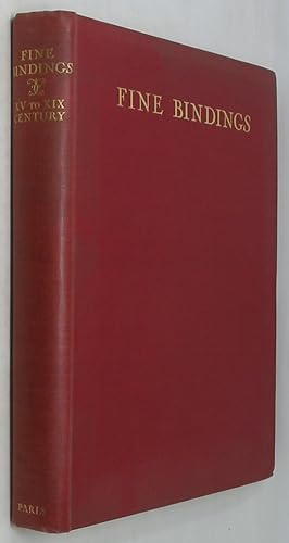 Catalogue De Reliures du XVe au XIXe siecle, en vente a la Librairie Gumuchian & Cie