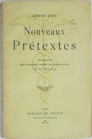 Nouveaux Pretextes: Reflexions sur Quelques Points de Litterature et de Morale