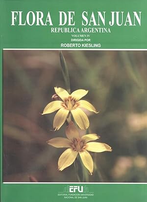 Seller image for Flora de San Juan: Repblica Argentina. Vol. 4, Monocotiledneas for sale by Masalai Press
