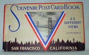 Souvenir Post Card Book of San Francisco No. 4425 (25 Different Views)