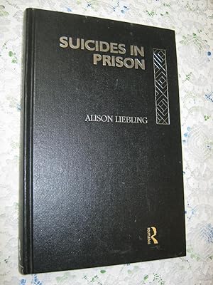 Imagen del vendedor de Suicides in Prison a la venta por Ellery Center Books