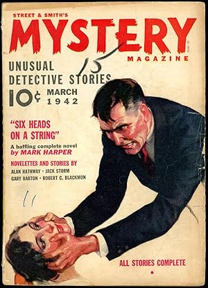 Bild des Verkufers fr STREET & SMITH'S MYSTERY MAGAZINE zum Verkauf von John W. Knott, Jr, Bookseller, ABAA/ILAB