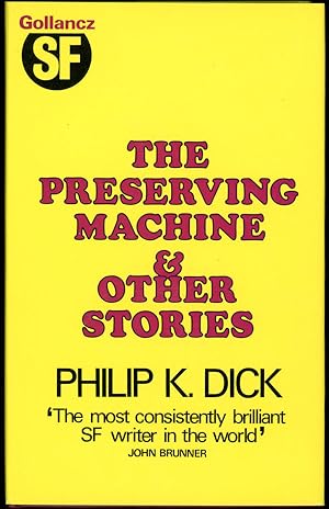 Image du vendeur pour THE PRESERVING MACHINE AND OTHER STORIES mis en vente par John W. Knott, Jr, Bookseller, ABAA/ILAB