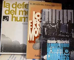 Imagen del vendedor de LA DEFENSA DEL MEDIO AMBIENTE + LOS ERRORES MONUMENTALES El desafo del nuevo urbanismo + LA INHOSPITALIDAD DE NUESTRAS CIUDADES (3 libros) a la venta por Libros Dickens