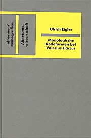Seller image for Monologische Redeformen bei Valerius Flaccus for sale by Versandbuchhandlung Kisch & Co.