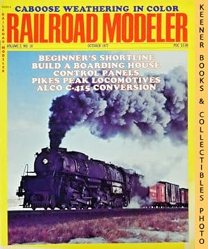 Immagine del venditore per Railroad Modeler Magazine, October 1972: Vol. 2, No. 10 venduto da Keener Books (Member IOBA)
