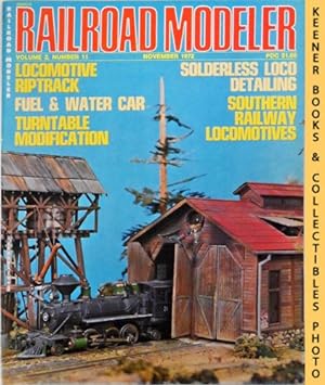 Immagine del venditore per Railroad Modeler Magazine, November 1972: Vol. 2, No. 11 venduto da Keener Books (Member IOBA)