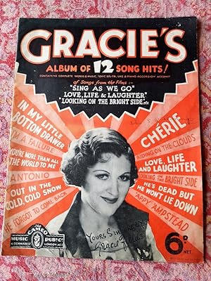 Gracie's Album of 12 Song Hits! Containing Complete Words & Music , Tonic Sol-fa, Uke and Piano A...