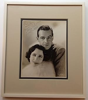 Framed Inscribed Vintage Photograph