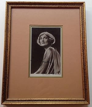 Framed Signed Photograph