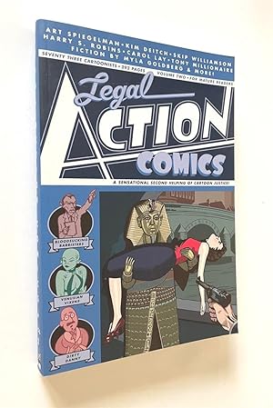 Seller image for Legal Action Comics Volume 2 Seventy three cartoonists for sale by Time Traveler Books