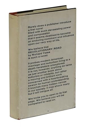 Bild des Verkufers fr Revolutionary Road zum Verkauf von Burnside Rare Books, ABAA