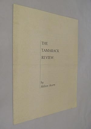 Seller image for The Tamarack Review for sale by Renaissance Books
