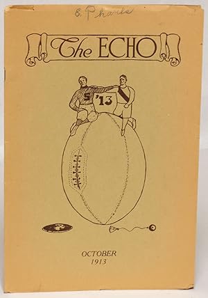 The Echo (Santa Rosa High School), October 1913 (vol. VI, no. 2)