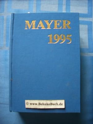 Seller image for Mayer. Le livre international des ventes : Janvier - Decembre 1995 : estampes, dessins, aquarelles, peintures, sculptures. for sale by Antiquariat BehnkeBuch