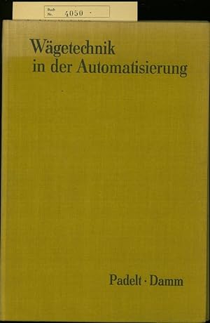 Imagen del vendedor de Wgetechnik in der Automatisierung. a la venta por Antiquariat Bookfarm