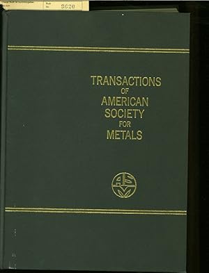 Transactions of American Society for Metals.