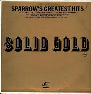 Seller image for Sparrow's Greatest Hits / Solid Gold (VINYL CALYPSO LP) for sale by Cat's Curiosities