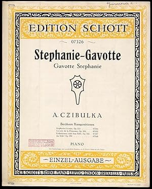 Immagine del venditore per Gavotte - Stephanie. Op. 312/Tytul okladkowy: Stephanie-Gavotte. Gavotte Stephanie. Berhmte Kompositionen. Piano. Einzel-Ausgabe venduto da POLIART Beata Kalke