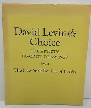 Seller image for David Levine's Choice: The Artist's Favorite Drawings from the New York Review of Books for sale by Dearly Departed Books