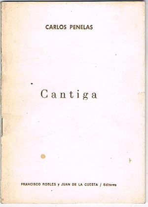 Imagen del vendedor de CANTIGA. a la venta por Asilo del libro