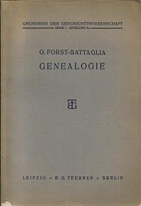 Seller image for Genealogie. for sale by Antiquariat Axel Kurta