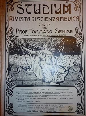 STUDIUM RIVISTA DI SCIENZA MEDICA Diretta dal Prof. TOMMASO SENISE Docente di Clinica Nevrologica...