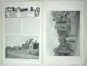 Original Issue of Country Life Magazine Dated Jan 28th 1911, with a Main Feature on Kildwick Hall...