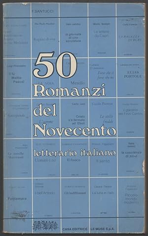 Imagen del vendedor de 50 ROMANZI DEL NOVECENTO LETTERARIO ITALIANO (1979) a la venta por Invito alla Lettura