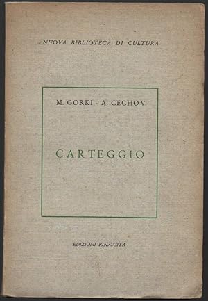Immagine del venditore per CARTEGGIO (1954) venduto da Invito alla Lettura