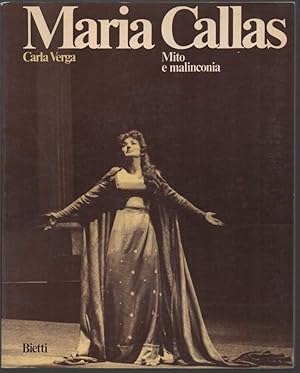 Immagine del venditore per MARIA CALLAS MITO E MALINCONIA (1980) venduto da Invito alla Lettura