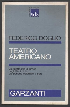 Image du vendeur pour TEATRO AMERICANO (1990) mis en vente par Invito alla Lettura