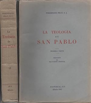 La teología de San Pablo. Obra completa. 2 tomos.