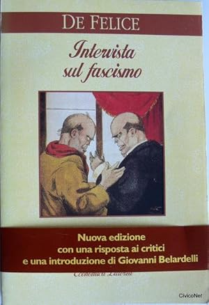 Bild des Verkufers fr INTERVISTA SUL FASCISMO. (INTRODUZIONE DI GIOVANNI BELARDELLI) zum Verkauf von CivicoNet, Libreria Virtuale