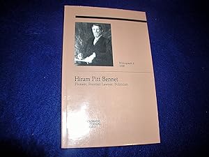 Hiram Pitt Bennet: Pioneer, Frontier Lawyer, Politician: Colorado Historical Society Monograph Se...