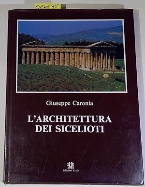 Immagine del venditore per L'Architettura Dei Sicelioti venduto da Antiquariat Trger