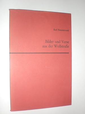 Seller image for Bilder und Verse aus der Wolfstrae. Karl Kazmierczal Laienmaler und Verseschmied aus Hamborn zum Gedenken. for sale by Stefan Kpper